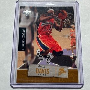 2005-06 Rookie Debut Baron Davis Golden State Warriors Card NM+